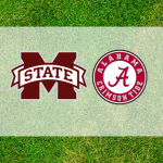 Mississippi State and Alabama logos