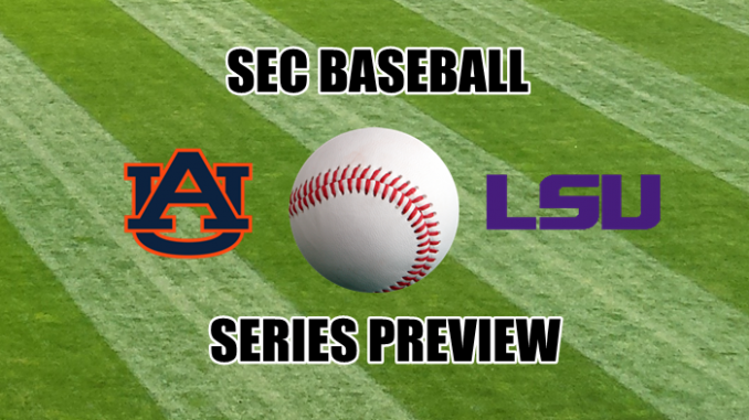 LSU-Auburn baseball series preview