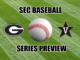 Georgia baseball series preview