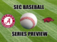 SEC Baseball series perview Alabama at Auburn