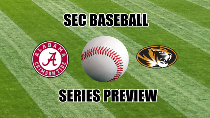 Alabama-Missouri baseball series preview