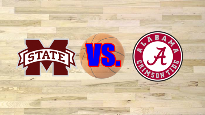 Alabama-Mississippi State basketball game preview