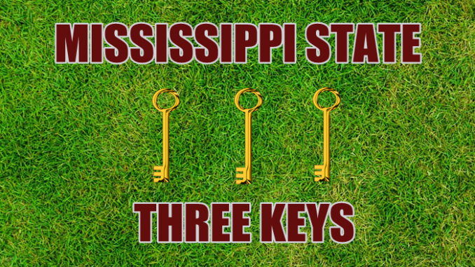 Mississippi State football Three keys