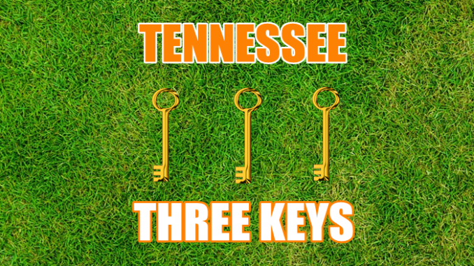 Tennessee football Three keys