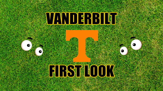 Vanderbilt football first look Tennessee