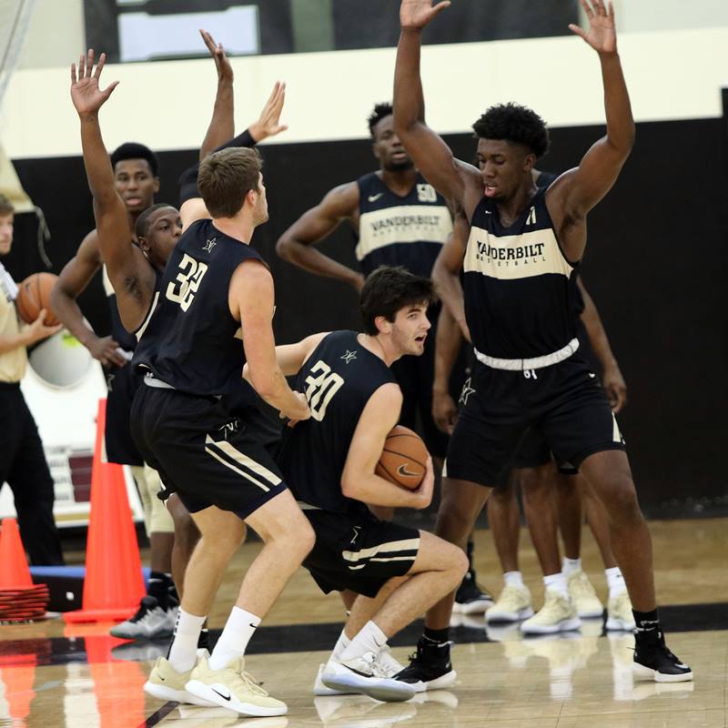 Vanderbilt Basketball Practice 20180926