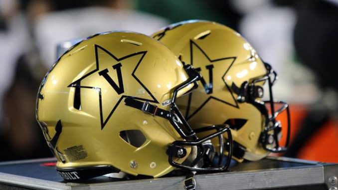 Vanderbilt football helmets