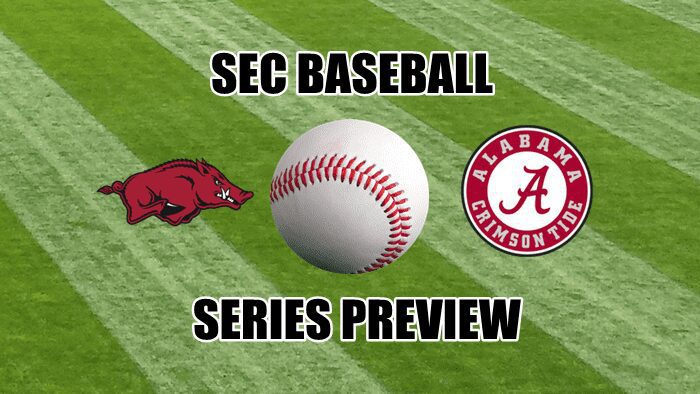 Alabama-Arkansas baseball series preview