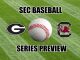 South-Carolina-Georgia baseball series preview