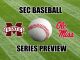 Ole Miss-Mississippi State baseball series preview