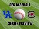 South Carolina-Kentucky baseball series preview