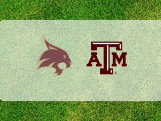 Texas A&M-Texas State logos