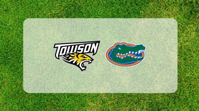 Florida and Towson logos