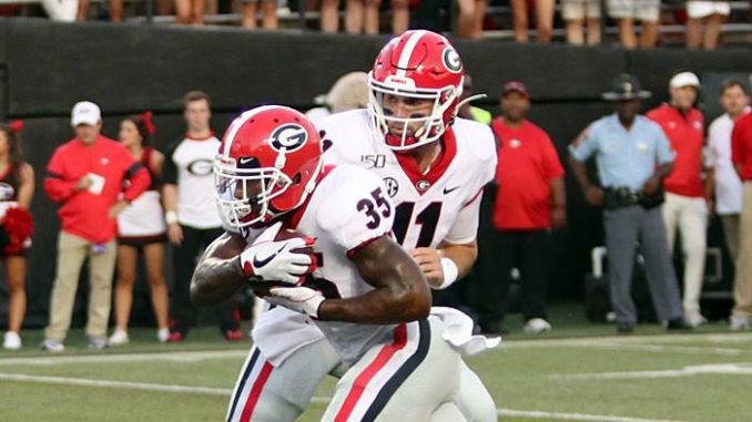 Jake Fromm and Brian Herrien