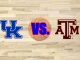 Kentucky and Texas A&M logos