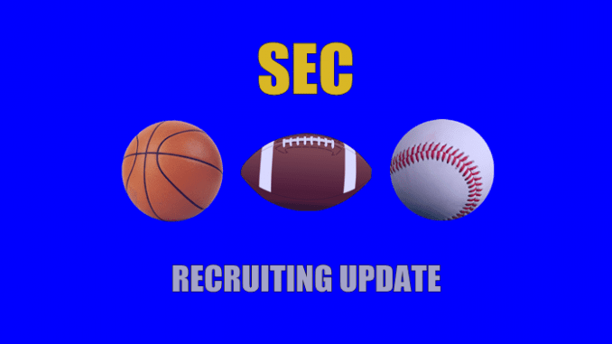 SEC Recruiting update