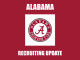 Alabama logo and text Alabama recruiting update