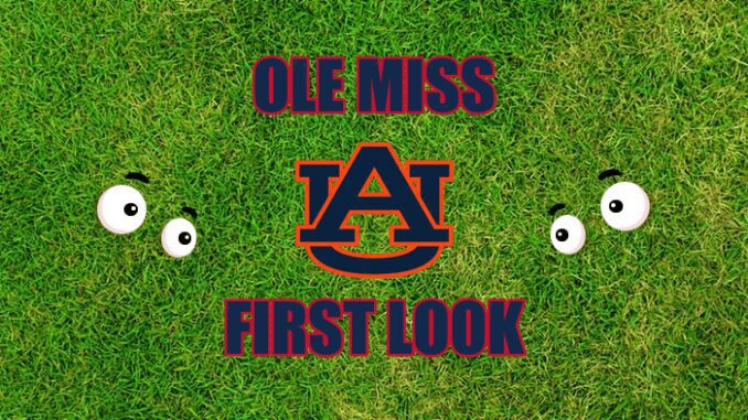Ole Miss-First look Auburn