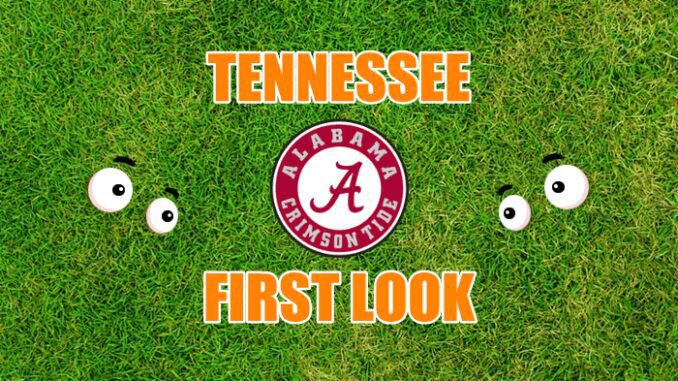 Tennessee First-look Alabama