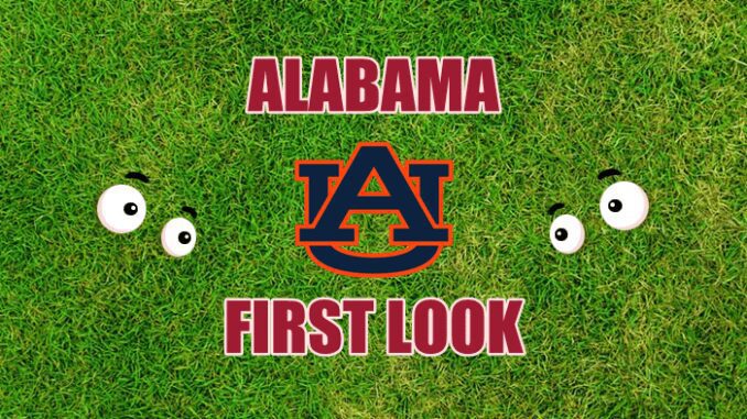 Alabama football first-look Auburn