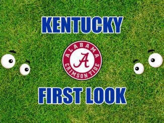Kentucky football first-look Alabama