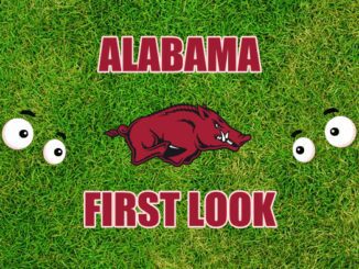 Alabama football first look Arkansas