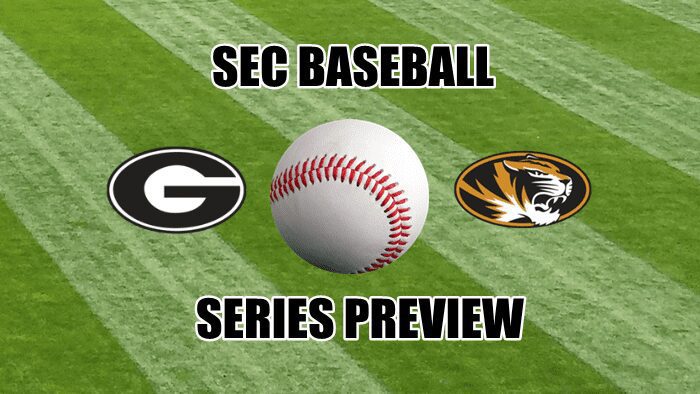 Missouri-Georgia SEC baseball series preview
