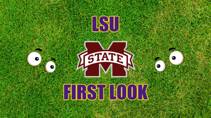 LSU First look Mississippi State