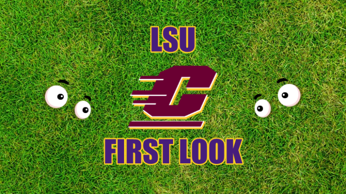 LSU Football first look Central Michigan