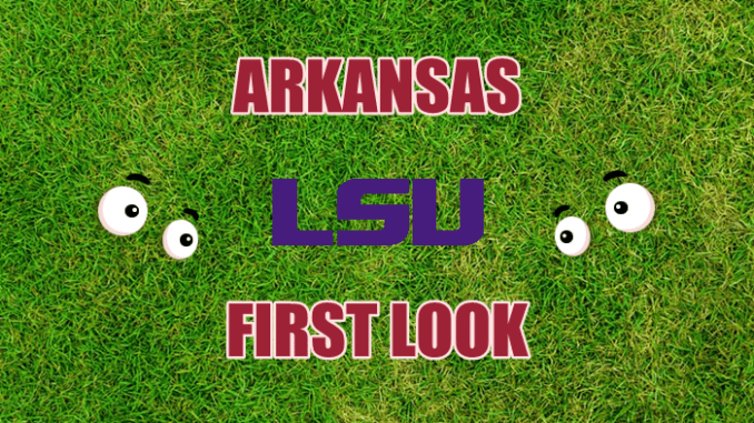 Arkansas football First-look LSU
