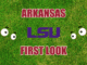 Arkansas football First-look LSU