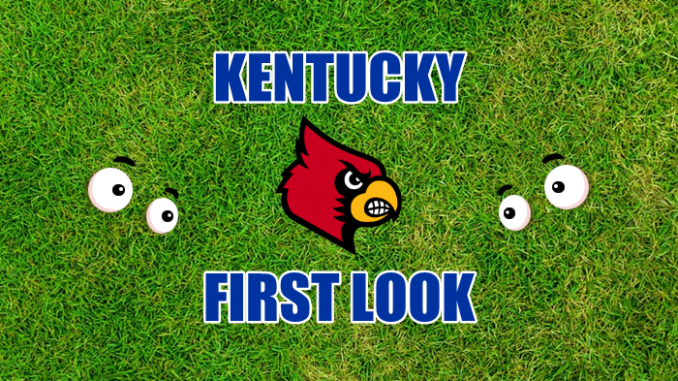 Kentucky Football First look Louisville