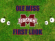 Ole Miss football first look Mississippi State