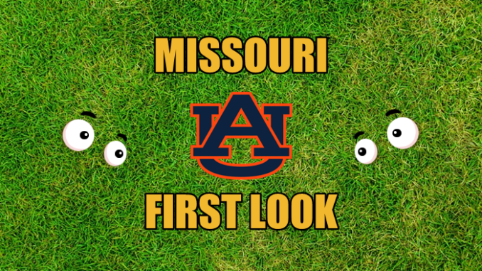 Missouri First look Auburn