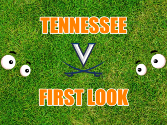Tennessee football First look Virginia